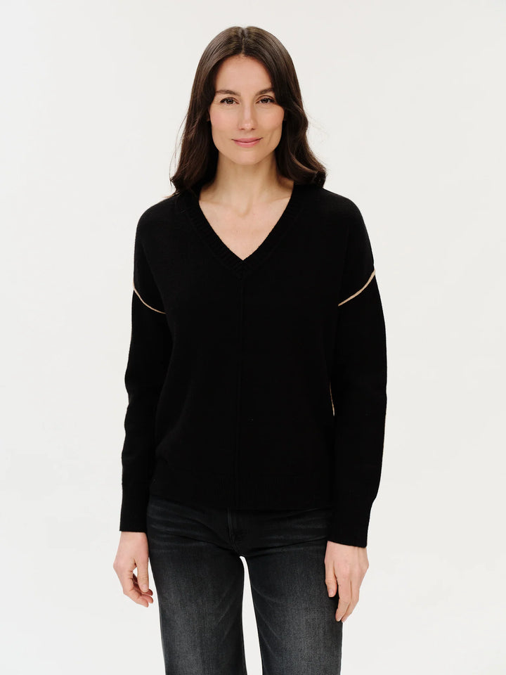 Fiore Sweater Black/Camel