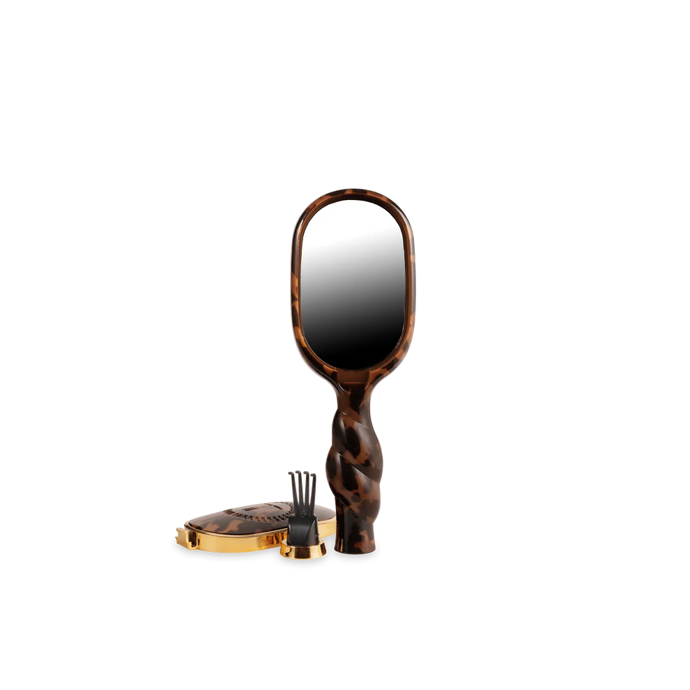 Mini Detangler Hair Brush for Medium Hair | Tortoise