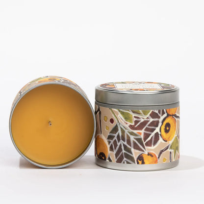 Harvest Gold Tin Candle