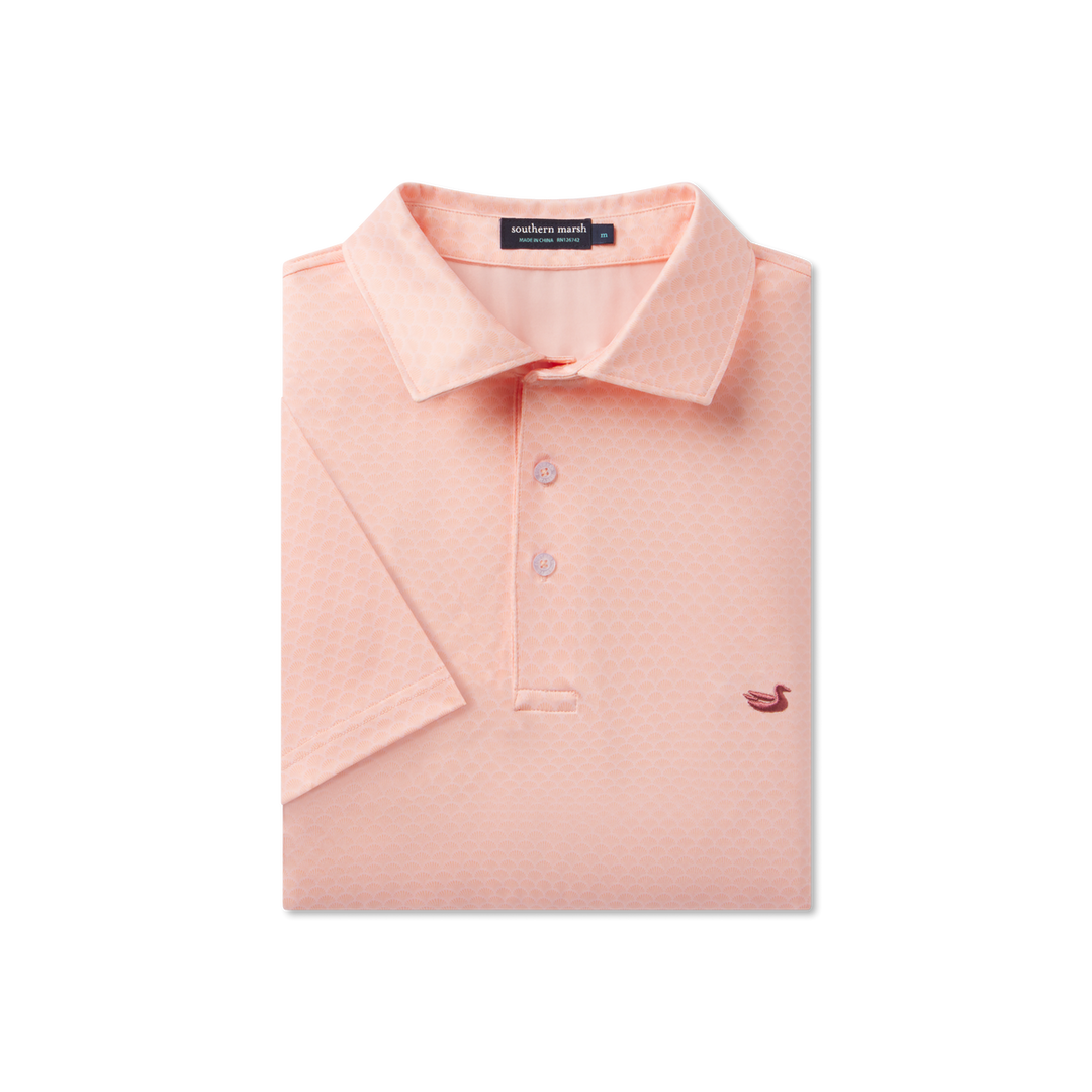 Flyline Performance Polo | Shell Shock