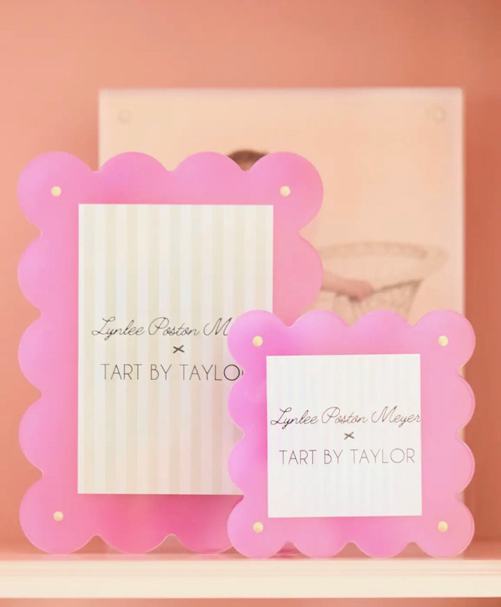 Fuchsia Mini Acrylic Picture Frame