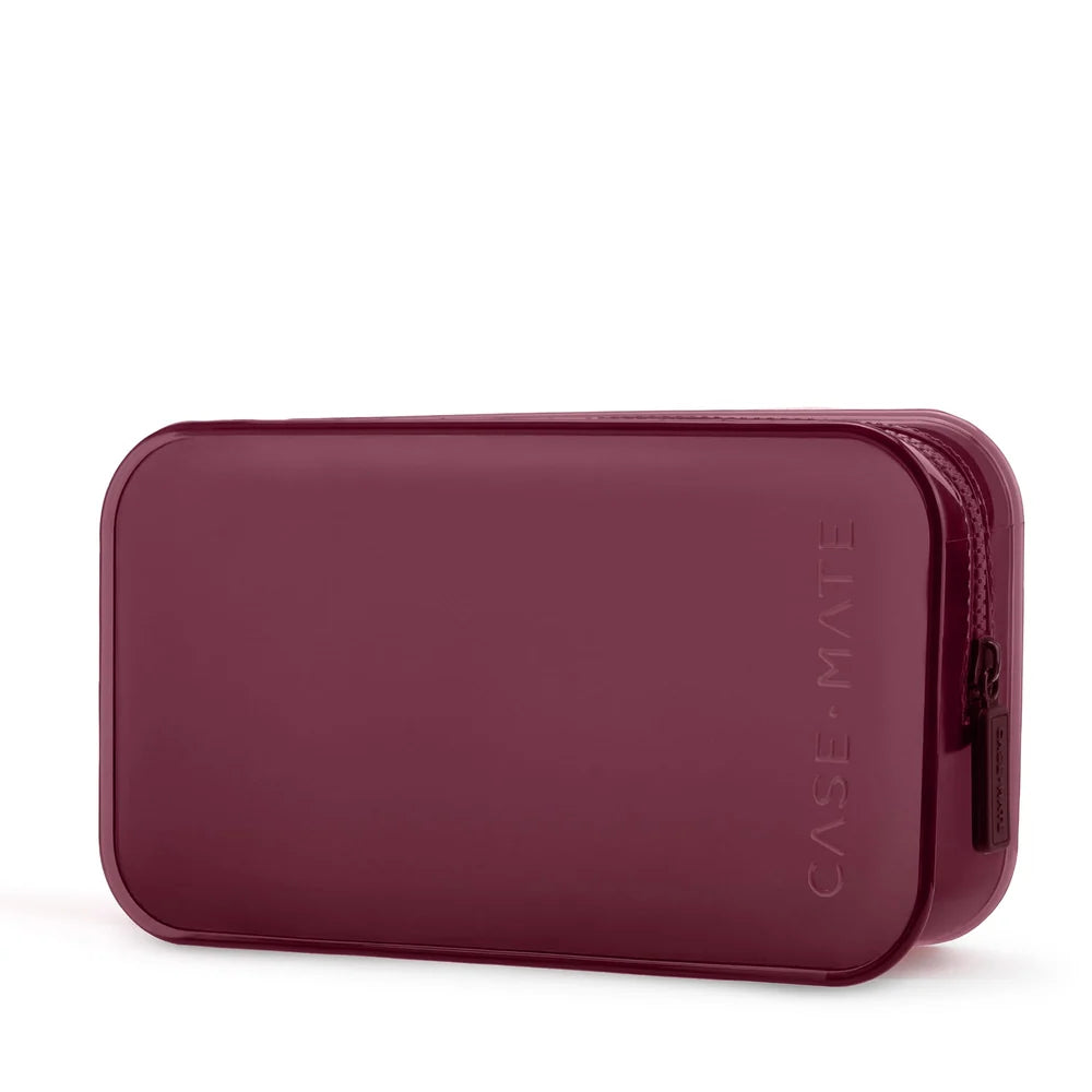 Casemate Jelly Makeup Bag  Mulberry