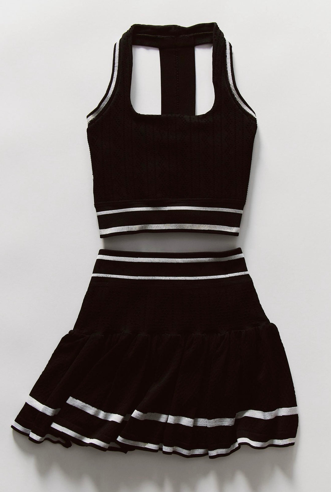 Advantage Set | Black/White Stripe