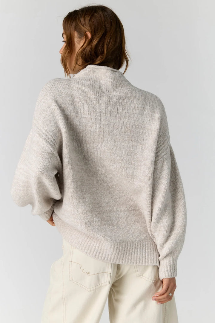 Beaumont Tunic in Feather Grey Melange