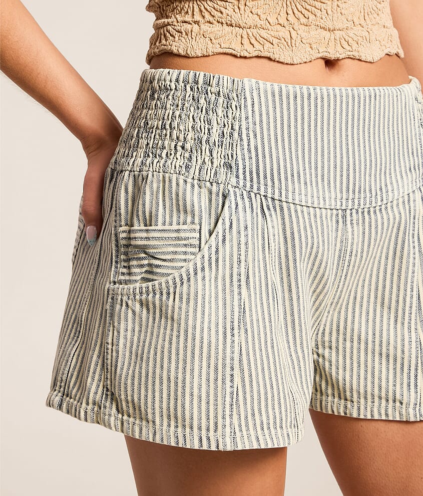 Luna Railroad Short | Horizon Stripe