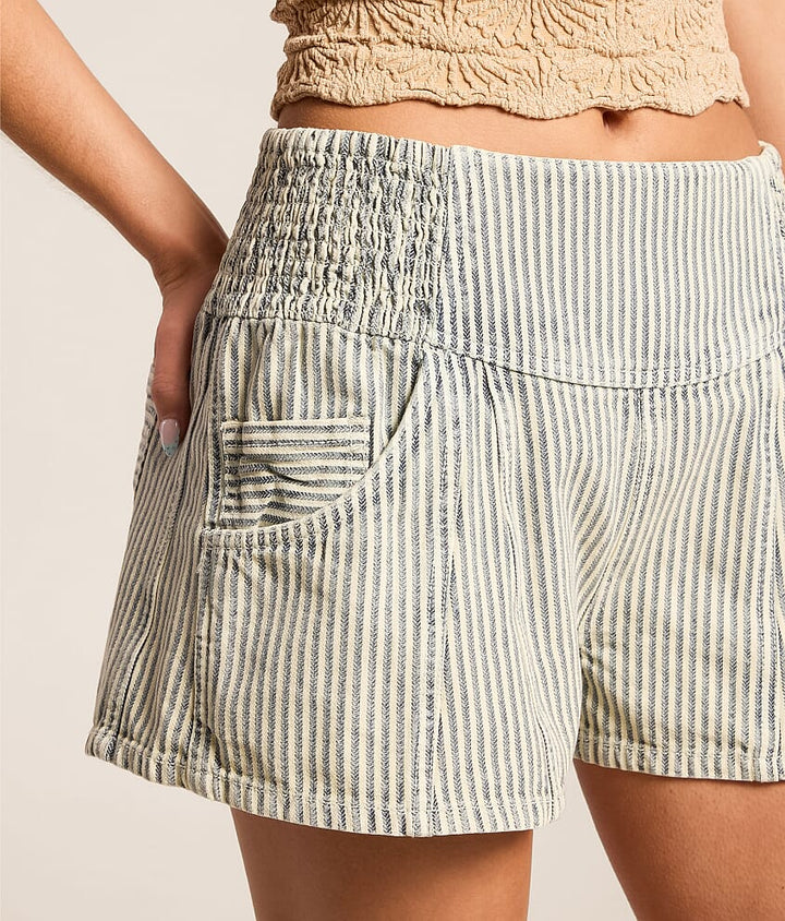 Luna Railroad Short | Horizon Stripe