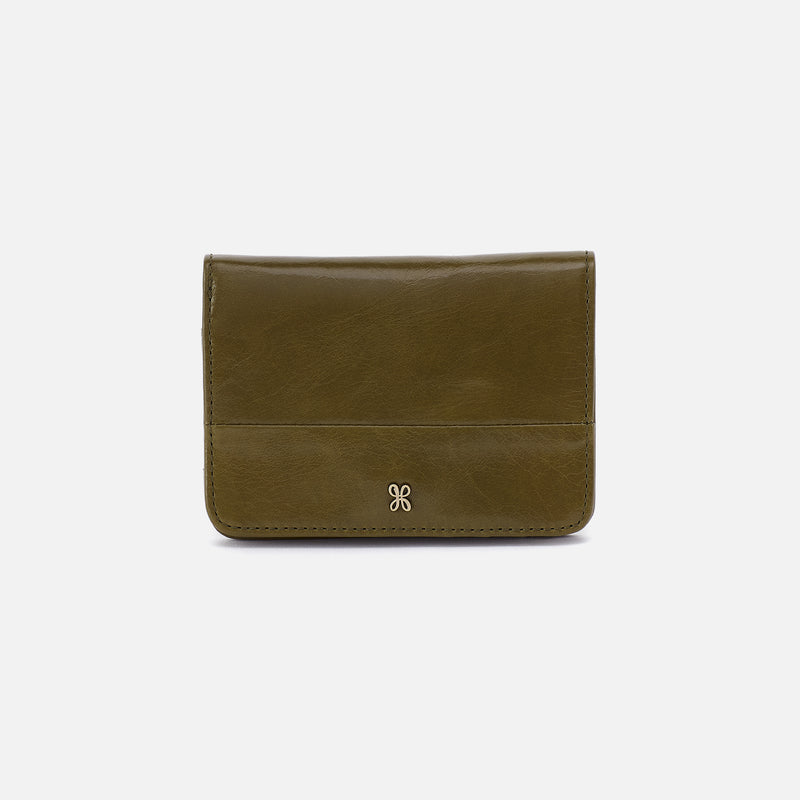 Hobo Jill Bifold Wallet | Olive Veil