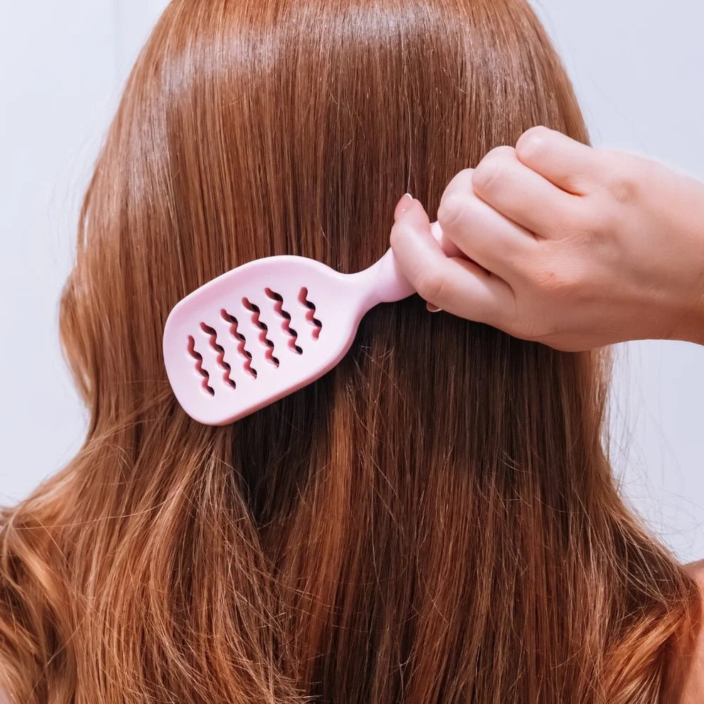 Mini Vented Hair Brush | Bubblegum Pink
