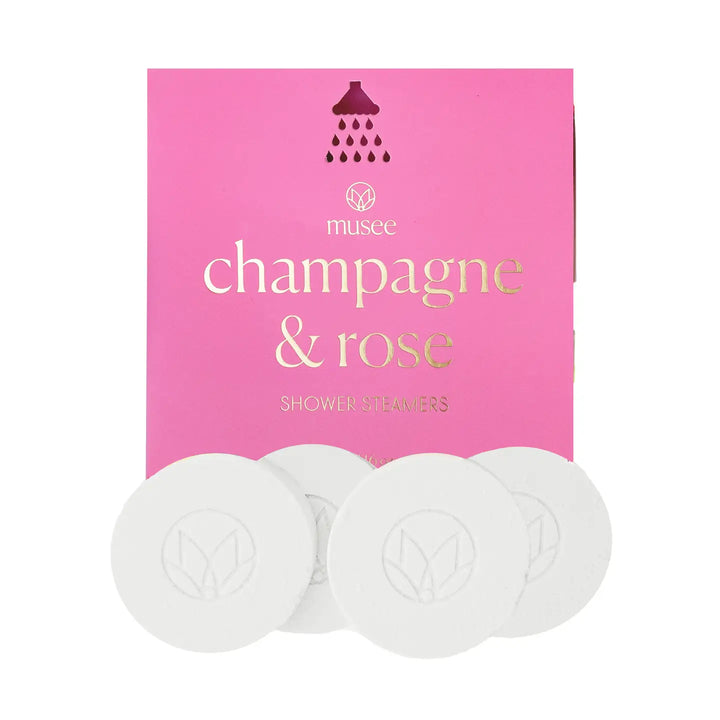 Champagne and Rose Shower Steamer