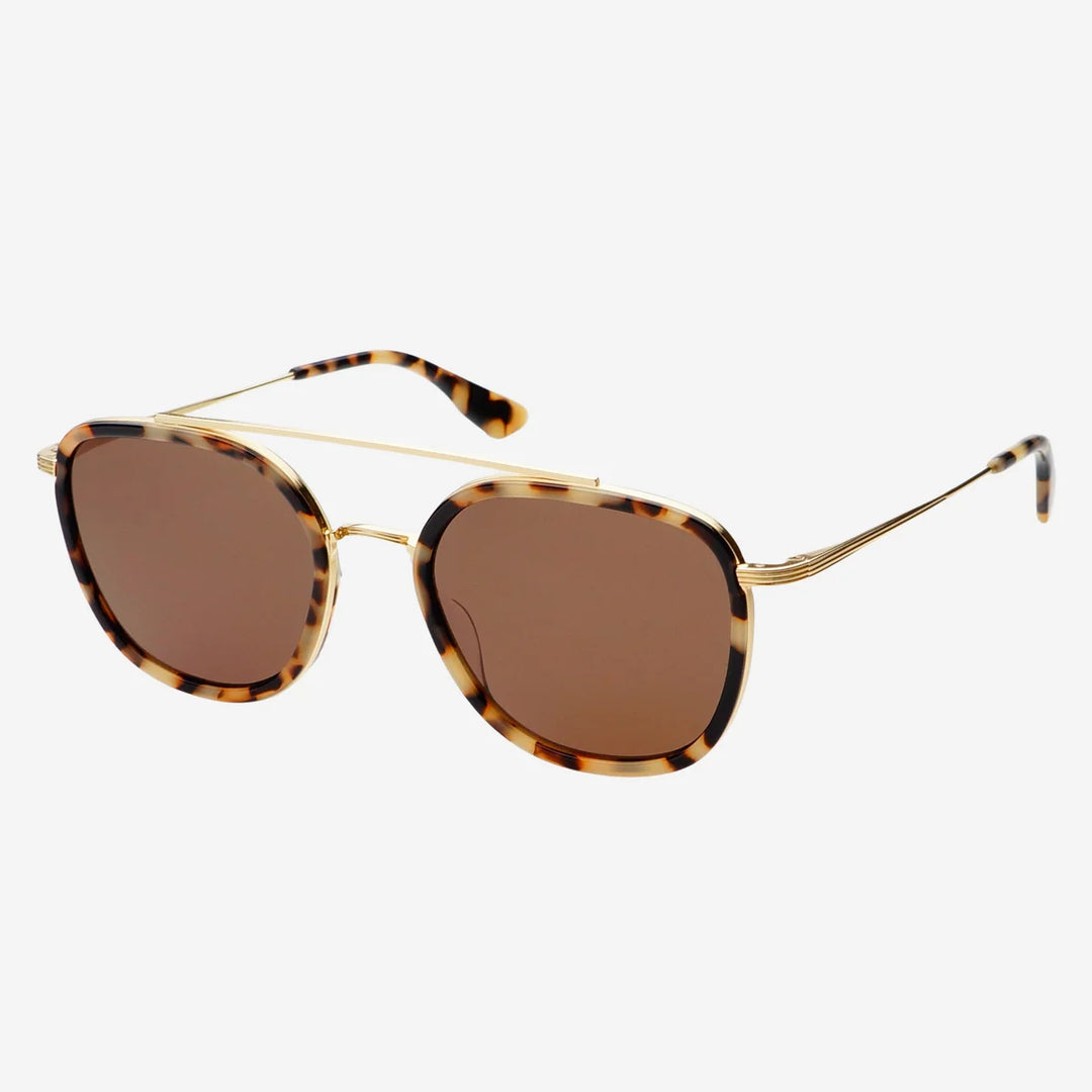 Weston Sunglasses | Milky Tortoise/Brown