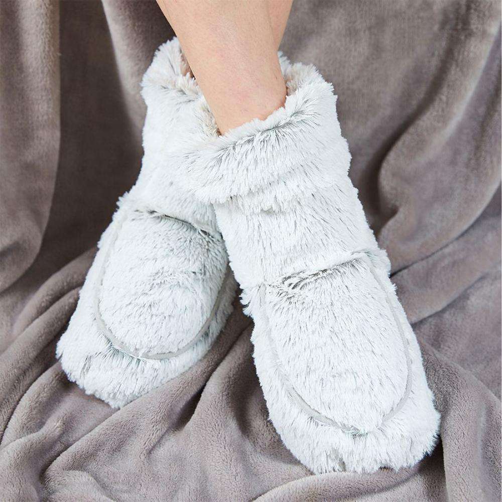 Gray Marshmallow Boots*