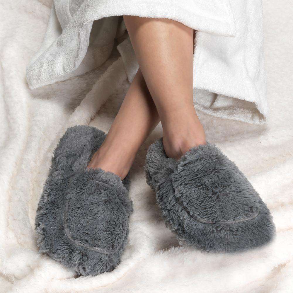 Gray Warmies Slippers*