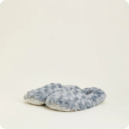 Curly Gray Slippers*