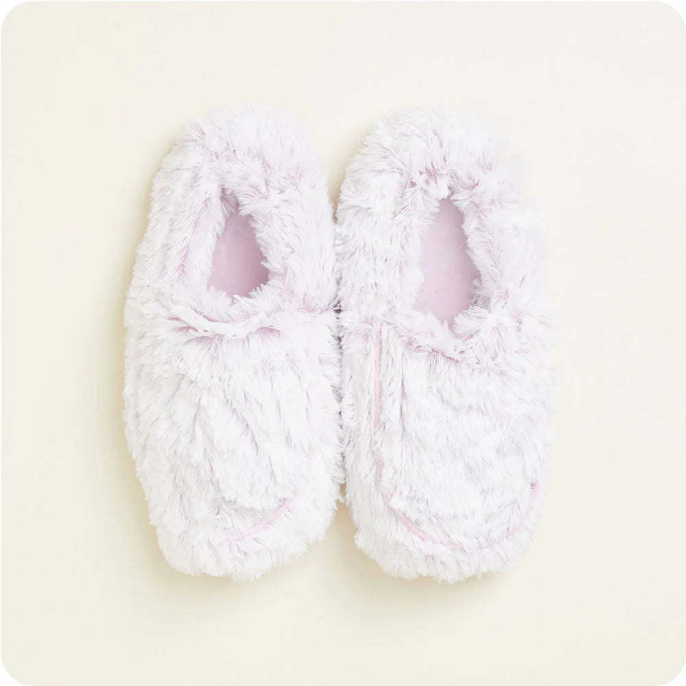 Lavender Marshmallow Slippers*