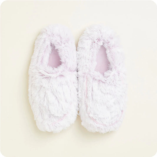 Lavender Marshmallow Slippers*