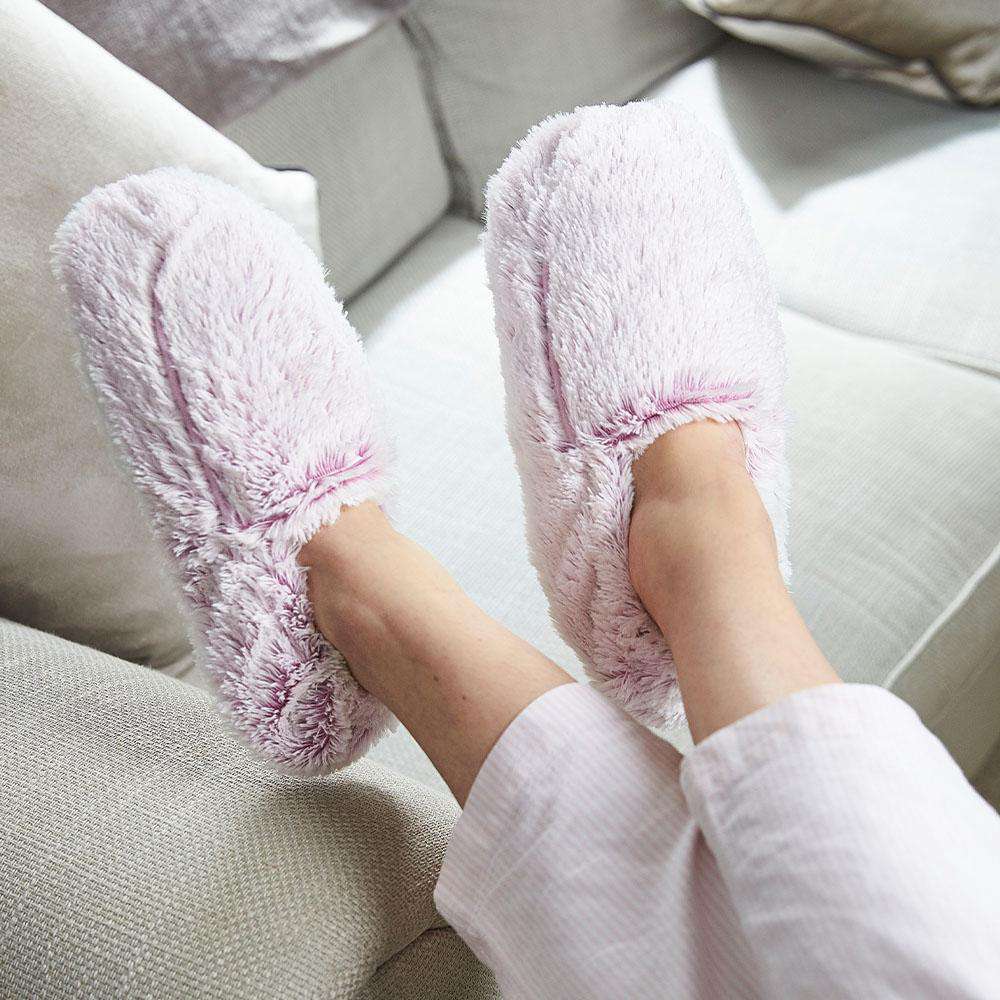 Lavender Marshmallow Slippers*