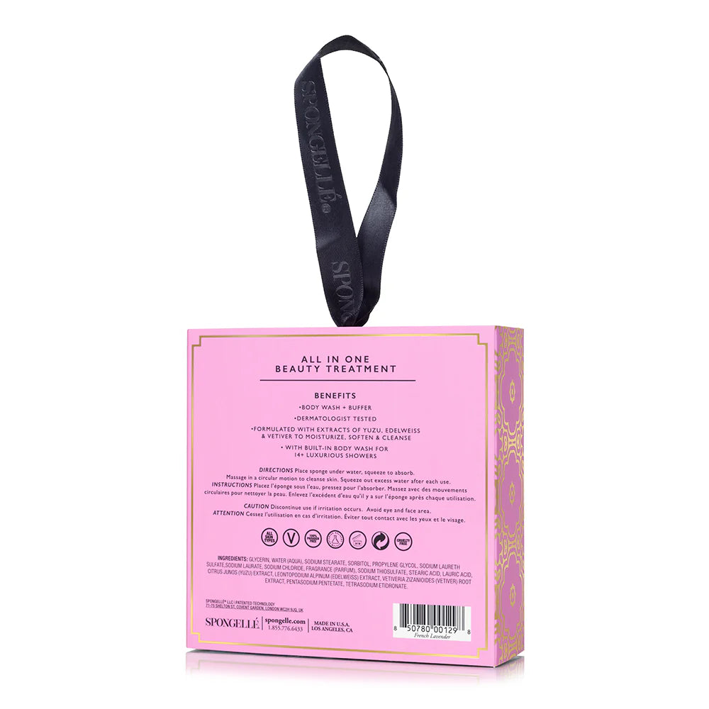 Body Wash Infused Buffer- French Lavender*