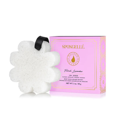 Body Wash Infused Buffer- French Lavender*