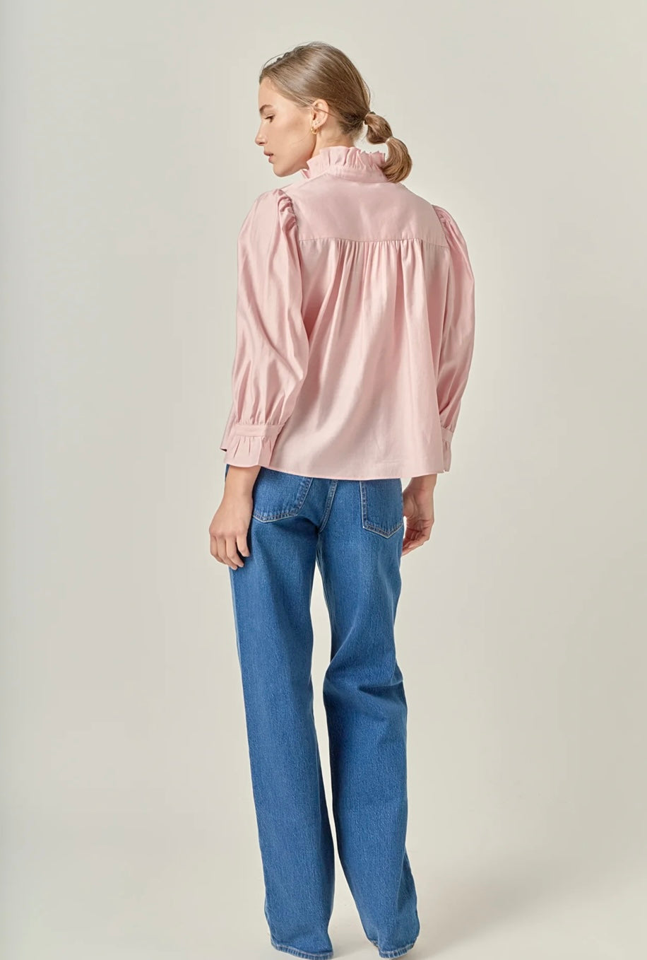 Ruffle Detail Blouse