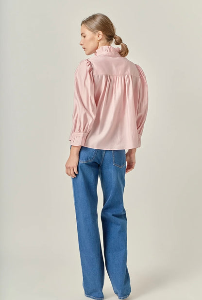 Ruffle Detail Blouse