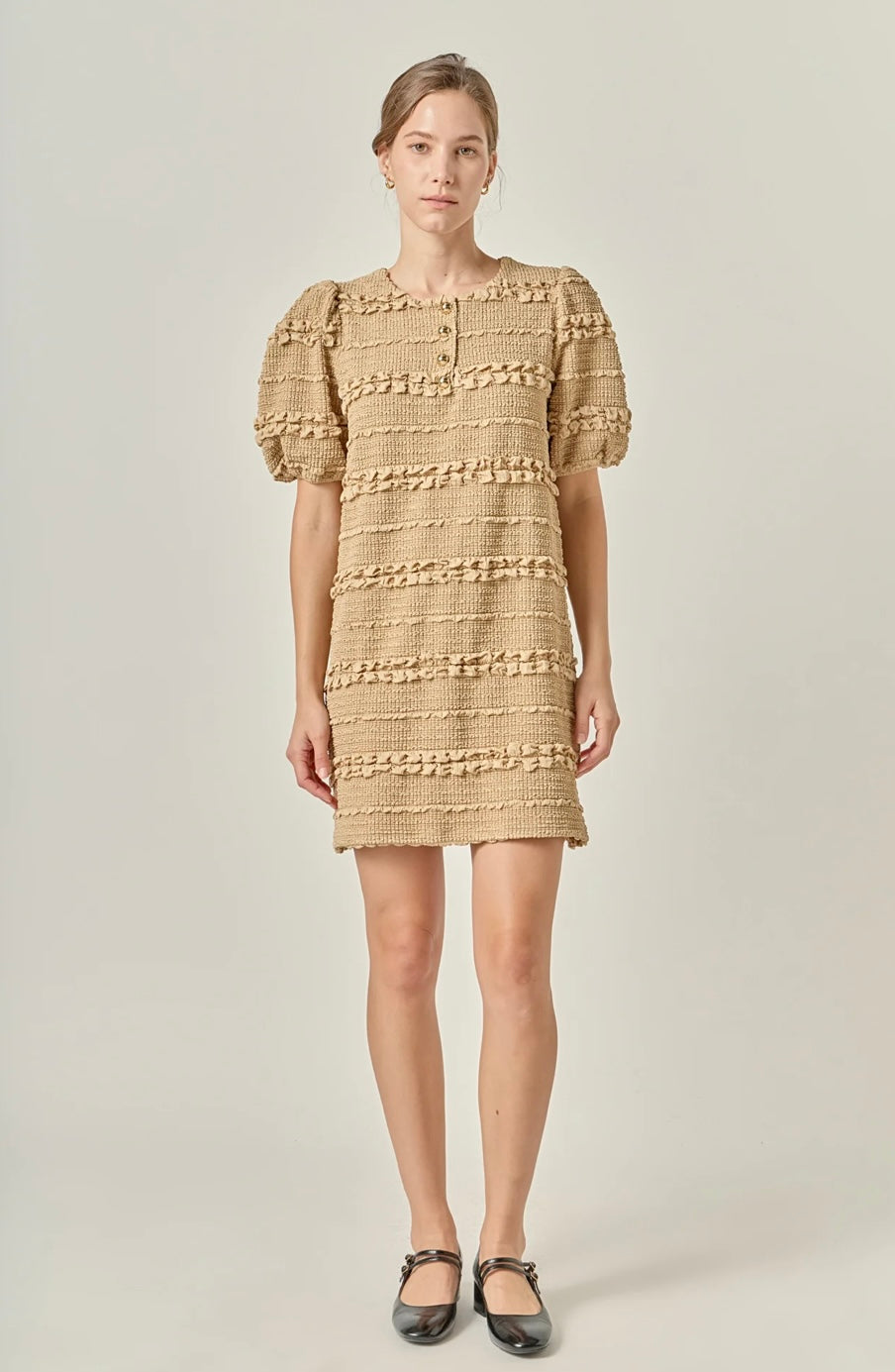 Smocked Mini Dress