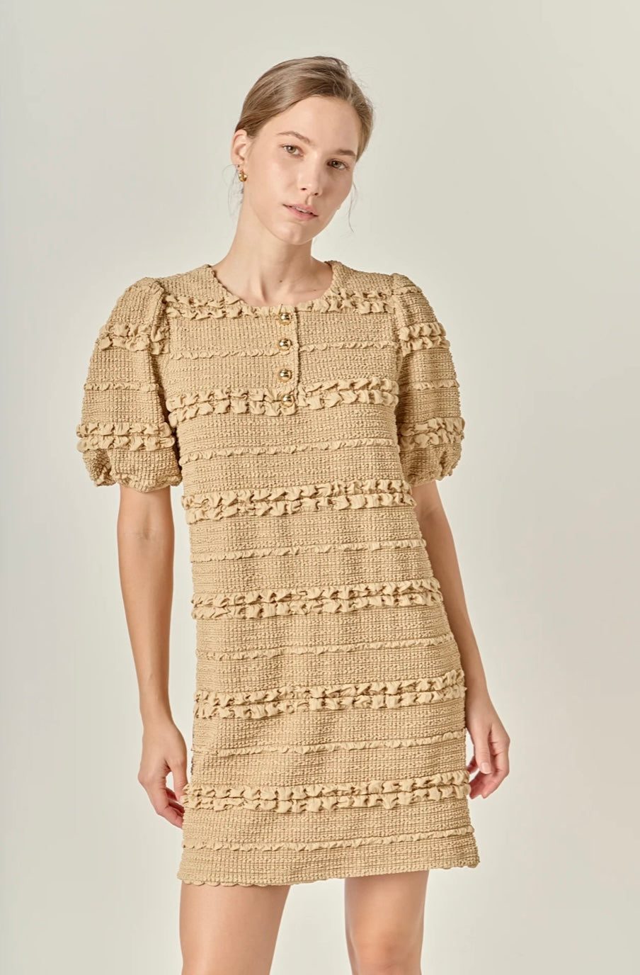 Smocked Mini Dress
