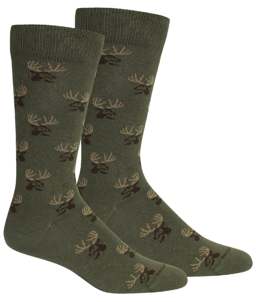 Brown Dog Socks Buck Sage