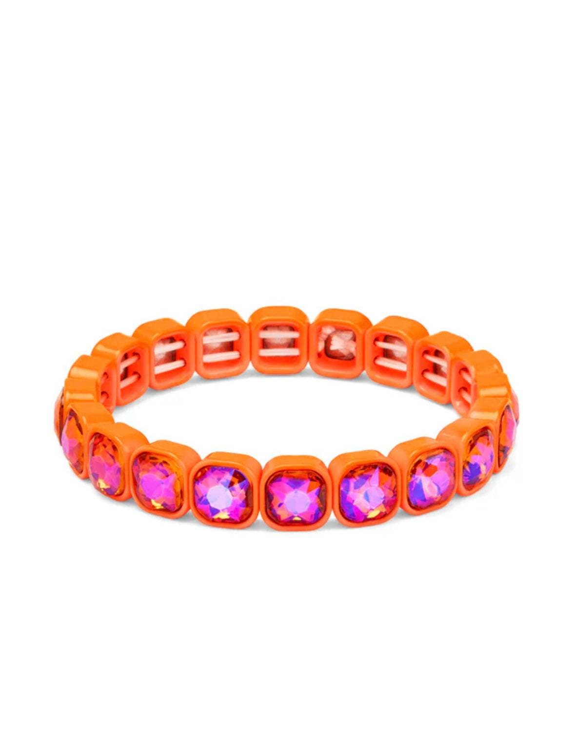Square Crystal Stretch Bracelet