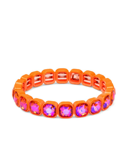 Square Crystal Stretch Bracelet