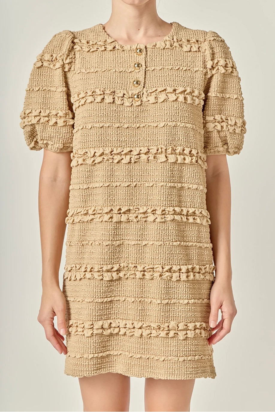 Smocked Mini Dress