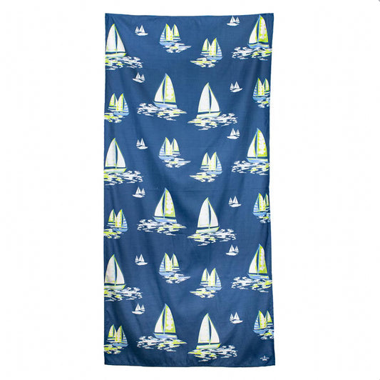 Sail Away Beach Towel
