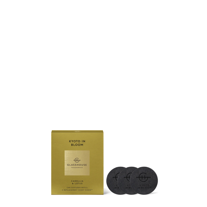Kyoto in Bloom Car Diffuser Refill | 3 Scent Disks