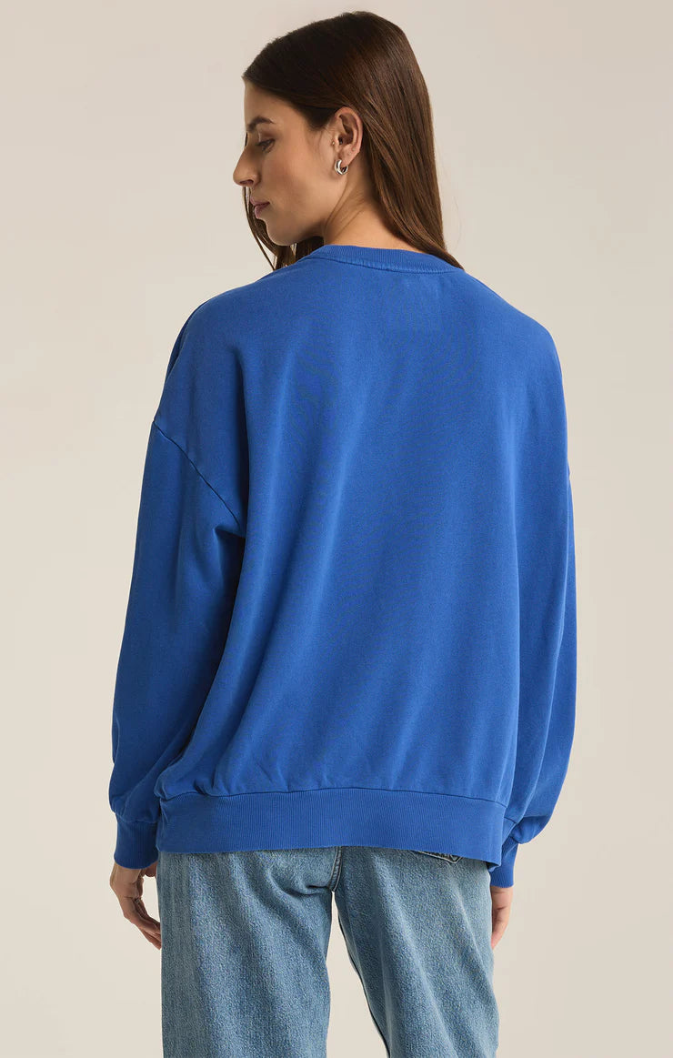 Apres Sunday Sweatshirt Palace Blue *