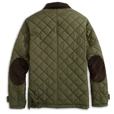 Evans Quilted Jacket - Olive *