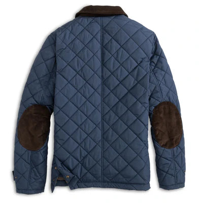 Evans Quilted Jacket Navy *