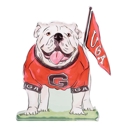 UGA Acrylic Block Stand