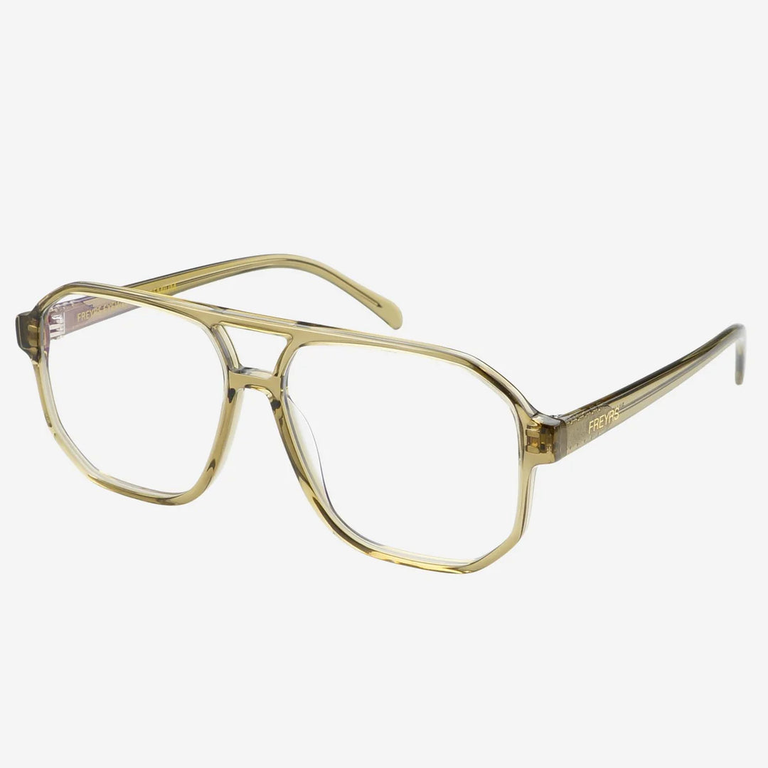 Billie Blue Light Glasses | Olive