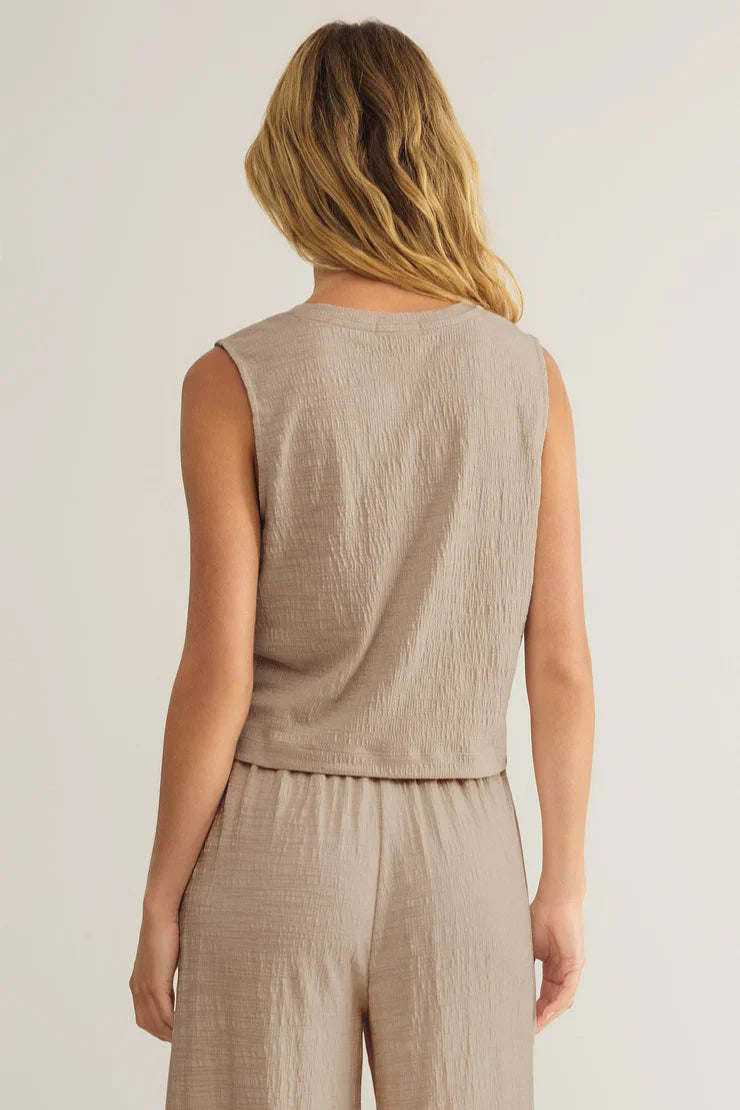 Sloane Textured Top