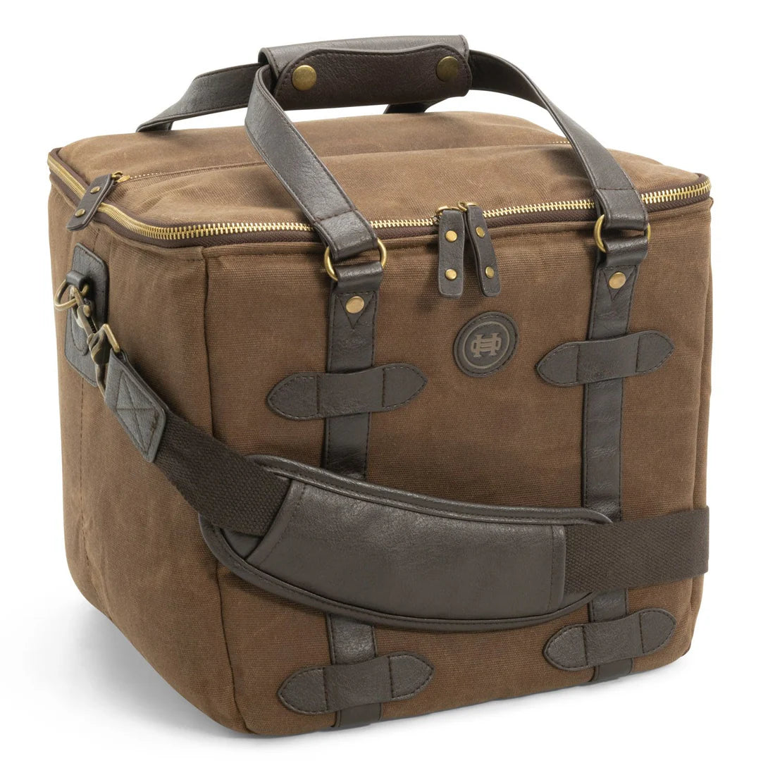 HeyBo Waxed Cooler- Brown