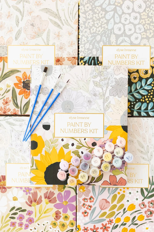 Paint by numbers Waterfall Floral