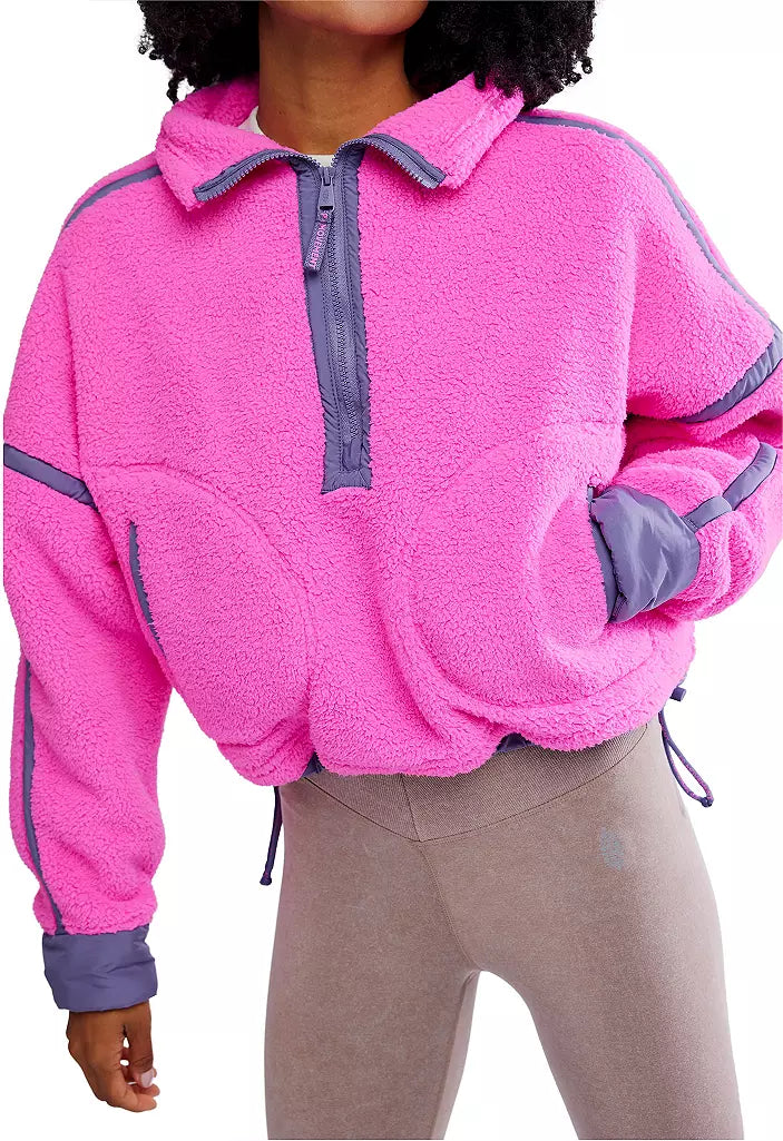 Mountain High 1/2 Zip / Fushia Flirt