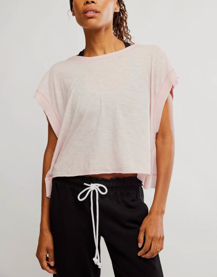 My Time Tee / Powder Pink