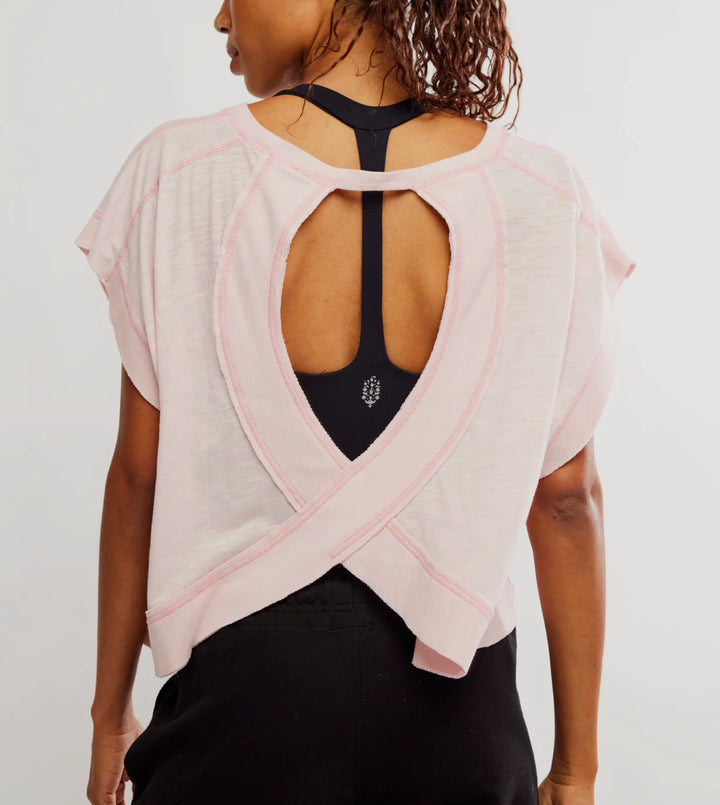 My Time Tee / Powder Pink