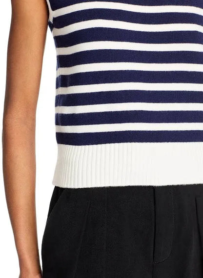 Ivory Stripe Top