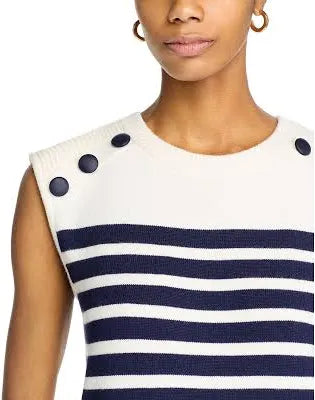 Ivory Stripe Top