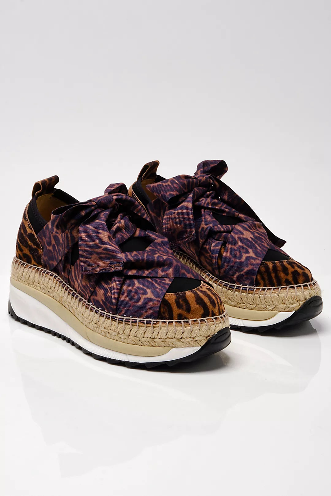 Chapmin Espardrille Sneaker in Leopard