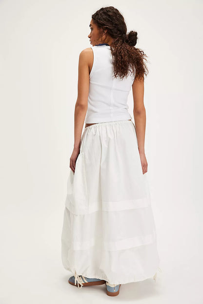 Eloise Maxi Skirt / Clean Ivory