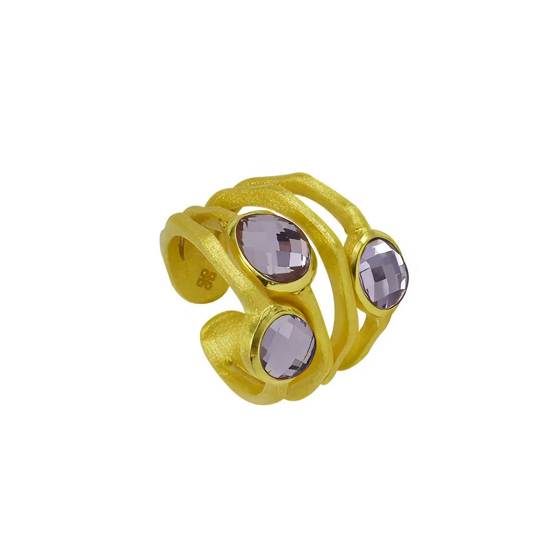Zamira Graphite Ring