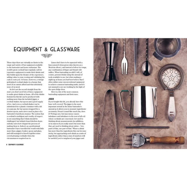 Cocktails at Home Deck | Book & Recipe Cards