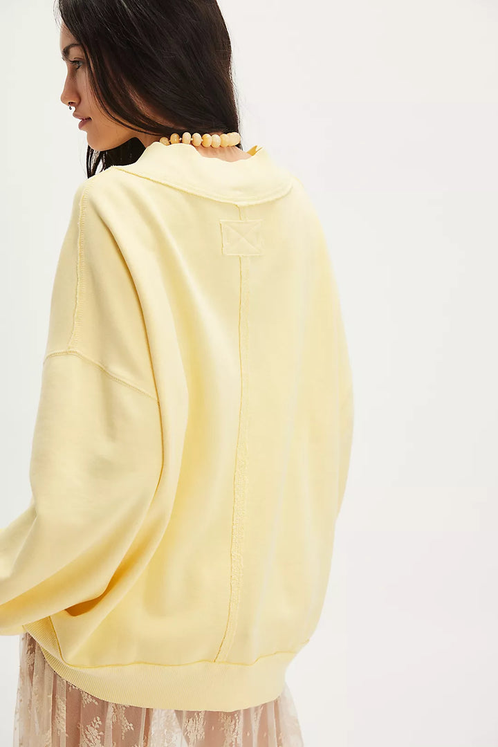 We The Free Palm Springs Pullover / Banana Cream